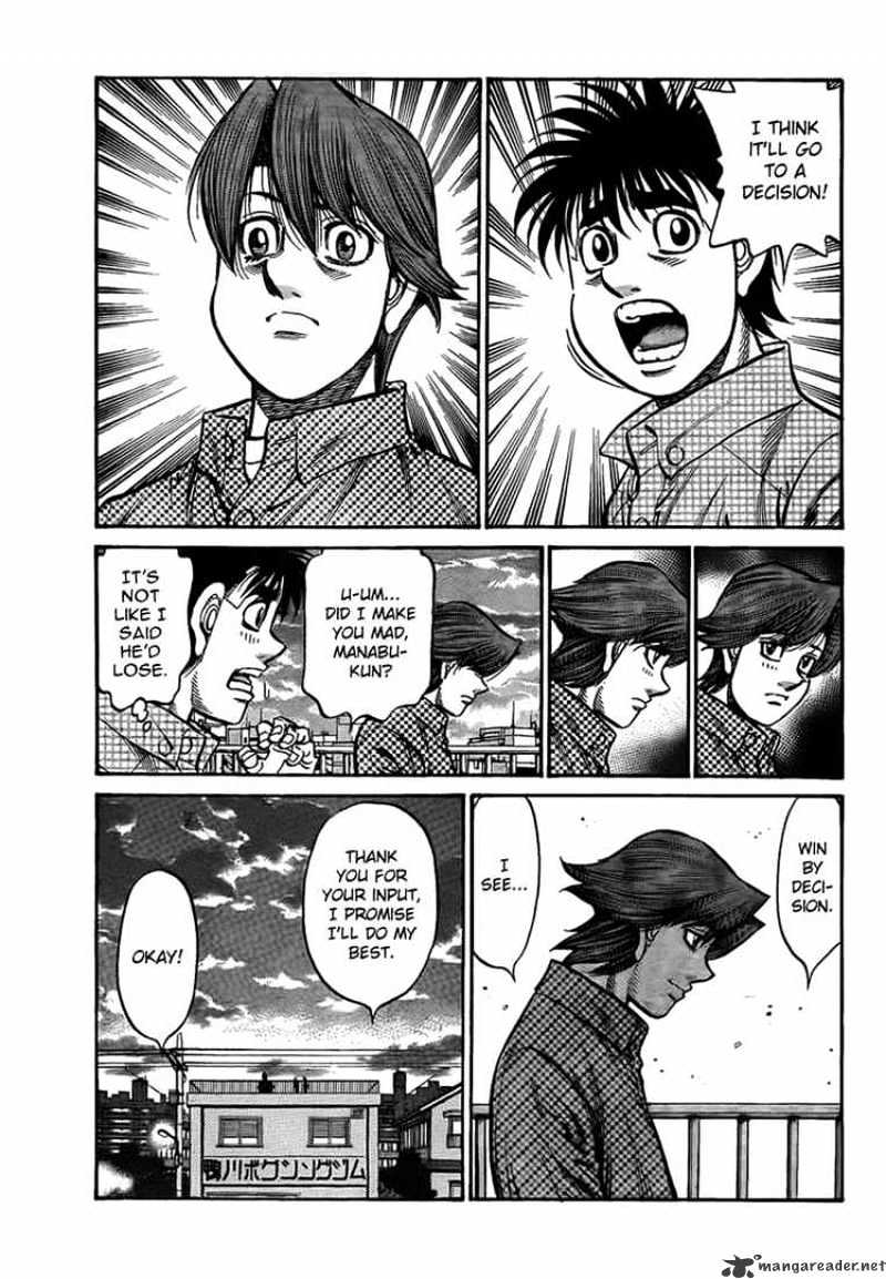 Hajime no Ippo: Fighting Spirit, Chapter 899 image 09